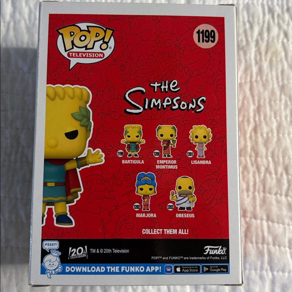 Funko Pop! The Simpsons Bartigula & Young Obeseus Set - Picture 6 of 6